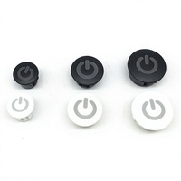 Interrupteur tactile Youbang 5V 12V 24V à intensité variable sans limite marche/arrêt IP37 en matériau PC pour éclairage LED de cuisine et d'hôtel