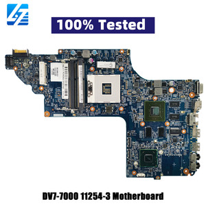 Carte mère pour ordinateur portable <span class=keywords><strong>HP</strong></span> Pavilion DV6 <span class=keywords><strong>DV7</strong></span> <span class=keywords><strong>DV7</strong></span>-<span class=keywords><strong>7000</strong></span>, 11254-3 681999-001 682037-001, avec GPU GT630M GT650M, 100% entièrement testée - Product Image 1