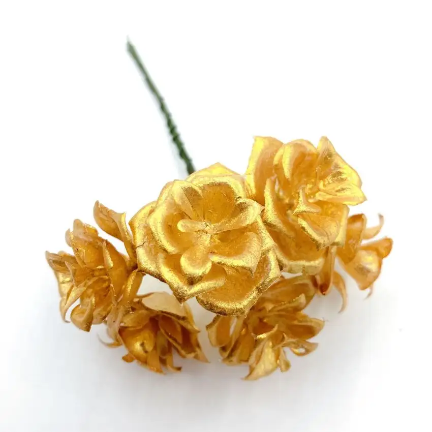Artificial Plastic Rose Multicolor Plastic Flowers Head DIY Parts Hair Band Ornaments Wreath Wedding Simulation Flower