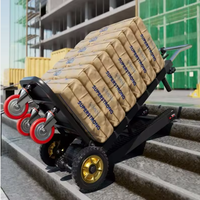 Chariot électrique à chenilles pour escaliers, capacité de charge 300 kg, personnalisable, OEM, en acier