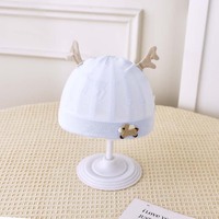 Gorro de Bebé Recién Nacido para Bebés de 0 a 3 Meses, Ligero, de Algodón y Elastano, Antibacteriano, Unisex, para Primavera y Verano