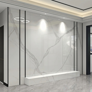 Best Selling Rock Slab Tv Background Wall Panels New Chinese <strong>Sintered</strong> <strong>Stone</strong> Slab With Marble Look Artificial <strong>Stone</strong> - Product Image 5