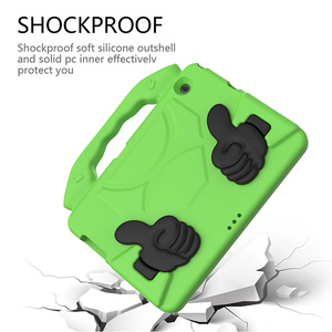 Huawei-étui en mousse EVA pour <span class=keywords><strong>MediaPad</strong></span> <span class=keywords><strong>T5</strong></span>, 10.1 pouces, défense contre les chutes, avec double support - Product Image 4