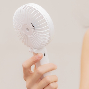 Recargable pequeño creativo electrónico de mano plegable soporte plegable ventilador eléctrico recargable barato Mini ventilador de mano chino - Product Image 3