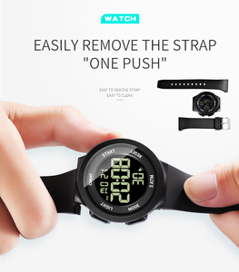 <span class=keywords><strong>2025</strong></span> nóng bán diray 348gh hiển thị kỹ thuật số <span class=keywords><strong>LED</strong></span> không thấm nước mềm Silicone dây đeo thể thao kỹ thuật số cổ tay xem cho sinh viên - Product Image 4