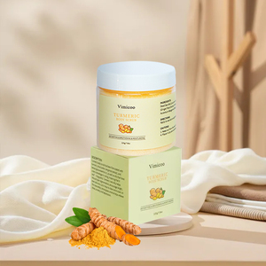 Exfoliante Corporal con Logotipo Personalizado, Blanqueador, Limpiador de Cúrcuma, Eliminador de Piel Muerta, Productos de Belleza <span class=keywords><strong>para</strong></span> Mujeres Africanas - Product Image 1