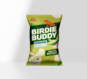 BIRDIE BUDDY Bolsa Grande de Chips de Camarón Sabor Cheongyang Mayo, Bocadillos Crujientes y Picantes, Snack Cremoso de Camarón, Venta al por Mayor - Product Image 5