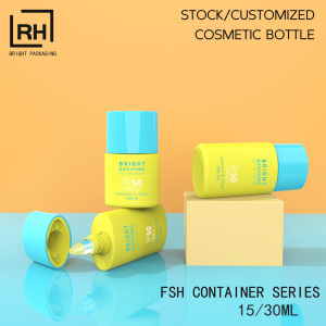Flacon <span class=keywords><strong>de</strong></span> crème solaire <span class=keywords><strong>de</strong></span> poche 15 ml personnalisable pour voyage et échantillons, flacon souple 30 ml pour lotion cosmétique et fluide solaire, faible MOQ - Product Image 5