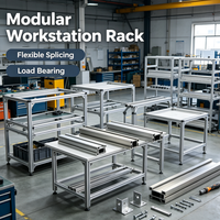 Profilé en aluminium extrudé sur mesure OEM, bande d'étanchéité anti-poussière en caoutchouc pour protection de machine et rack de poste de travail