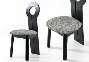 Sedia da Pranzo Moderna D5706A <span class=keywords><strong>in</strong></span> <span class=keywords><strong>Legno</strong></span> Massello Ecologico e Impermeabile per Sala da Pranzo e Arredamento Casa (Nero e Bianco) - Product Image 5