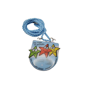 Custom Graduation Medal Logo <span class=keywords><strong>Sport</strong></span> Medas Level 1 For Sale - Product Image 2