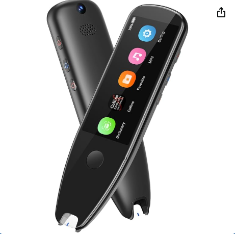 Factory Price 2025 New Smart Translation Pen Scanner IPS Display Android OS Type-C Charging Voice Reading Offline Arabic 112
