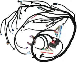 97-06 LS1 STANDALONEワイヤーハーネス4.85.3 6.0 VORTEC w/60AリレードライブケーブルEV1燃料インジェクターコネクター4L60EDBC