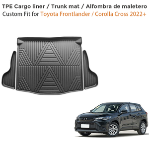Custom Fit TPE Cargo Liner for Toyota Corolla Cross 2022+ | Waterproof All Weather Trunk Mat Anti-Slip Rear Cargo Protection - Product Image 2