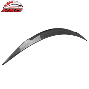 Convient pour Tesla Model S 2012-2026 Aileron de coffre style V en fibre de carbone - Product Image 3