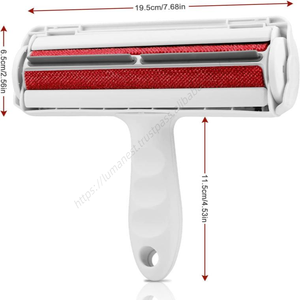 แปรงกำจัดขนสัตว์เลี้ยงแบบใช้ซ้ำได้ พลาสติกอย่างดี ขายส่ง ปี 2024 สินค้าขายดี สำหรับอุปกรณ์กรูมมิ่งสุนัข - Product Image 5