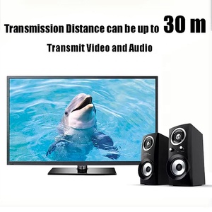 Bộ Mở Rộng <span class=keywords><strong>HDMI</strong></span> Kép RJ45 <span class=keywords><strong>Cat</strong></span> <span class=keywords><strong>5e</strong></span> <span class=keywords><strong>6</strong></span>, Bộ Mở Rộng <span class=keywords><strong>HDMI</strong></span> Sang Bộ Chuyển Đổi Cổng Mạng Lan Kép RJ45 30 Mét - Product Image 4