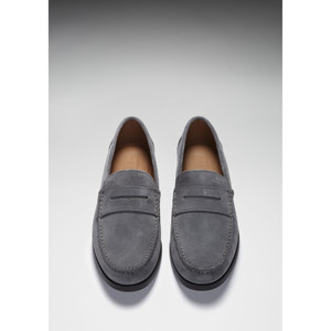Mocasines Náuticos, Gamuza Gris Pizarra - Product Image 4