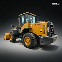 Chargeuse sur pneus SDLG LG936L d'occasion, 3 tonnes, moteur Weichai d'origine, Lingong 936, matériel de construction pour l'exportation