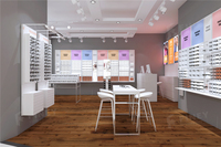 Présentoir rotatif mural pour lunettes de soleil, prix usine, pour magasin d'optique