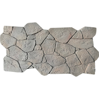 Moire Pierre PU Pierre Douce Faux Moire Panneaux de Pierre Douce Artificielle Matériaux Décoratifs Extérieurs et Intérieurs Panneaux Imperméables
