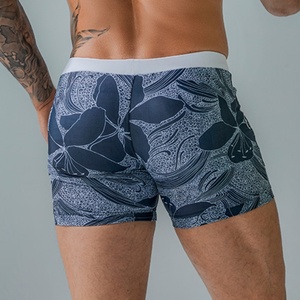 Shorts de Baño para Hombre, de Secado Rápido, con Cordón y Cintura Elástica, para Playa y Natación - Product Image 6