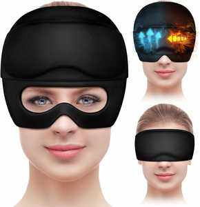 With Gel <b>Eye</b> <b>Mask</b> Migraine Relief Cap Reusable Headache Hat Ice Head Wrap Cold Therapy Custom Logo - Product Image 1