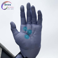 La LED choquante allume le robot gonflable brillant pour les gonflables de publicité de nuit