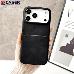 <span class=keywords><strong>Coque</strong></span> de Téléphone en Cuir Sablé Avancé et Doux pour la Peau, Style Affaires avec Fentes pour Cartes, Compatible <span class=keywords><strong>iPhone</strong></span> <span class=keywords><strong>12</strong></span>/13/14 et <span class=keywords><strong>iPhone</strong></span> 15/15 Pro Max/16/17 - Product Image 5