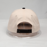 Gorra Snapback Personalizada de Dos Tonos con Logotipo Bordado, Visera Plana, Gorra de Béisbol de Tela de Algodón, Ajustable, Estilo Trucker Sin Estructura