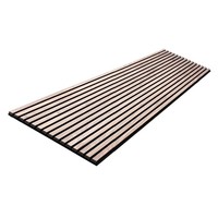 Panneau mural acoustique en bois de chêne naturel durable, insonorisation de classe A, imperméable, ignifuge, pour espaces commerciaux à fort trafic