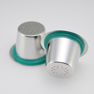 Cápsulas de café Espresso vacías reutilizables, de acero inoxidable, recargables, Originales - Product Image 2