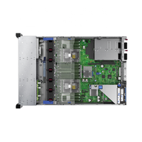 שרת HPE DL380G10 2U Rack עם מעבד Intel Xeon ברונזה/כסף/זהב, זיכרון RAM DDR4 בנפח 16GB/32GB/64GB/96GB, אחריות לשנה, במלאי