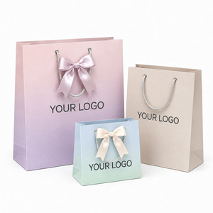 Bolsa de Compras de Cartón Ecológica con Diseño Personalizado, Impresión de Bolsas de Regalo OEM, para Ropa, Uso Industrial, Zapatos - Product Image 3