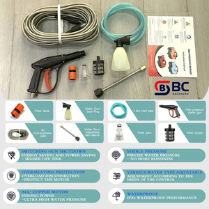 110v/220v Small Mini Portable Handheld Lightweight High Water Jet <b>Car</b> Machine for Home Use BC053005 High <b>Car</b> Wash Achie - Product Image 6