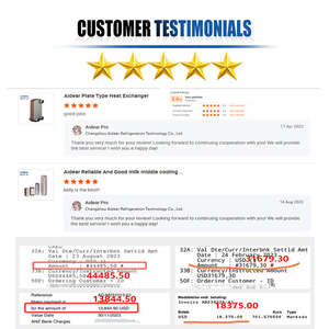 Intercambiador de Calor de Placas Soldadas Compacto de Alta Eficiencia de Transferencia de Calor Aidear para Aplicaciones Industriales de Refrigeración y HVAC - Product Image 6