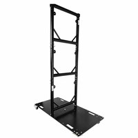 Support de scène modulaire en forme de U avec base roulante en acier pour éclairage de scène, événements, concerts et affichage d'éclairage mobile