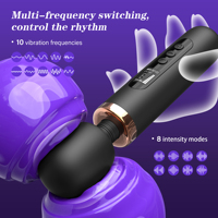 Vibrateur puissant avec écran LCD intelligent, stimulateur clitoridien de haute qualité, masseur rechargeable, jouets sexuels pour adultes pour femmes