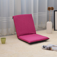 Chaise pliante portable en tissu coloré pour une utilisation en intérieur et en extérieur, pour la maison, le bureau, le salon, la chambre ou l'hôtel