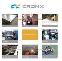 Tour de refroidissement à circuit fermé à flux croisé en acier inoxydable de conception innovante 10-100T, économie d'énergie, longue garantie, centre de données