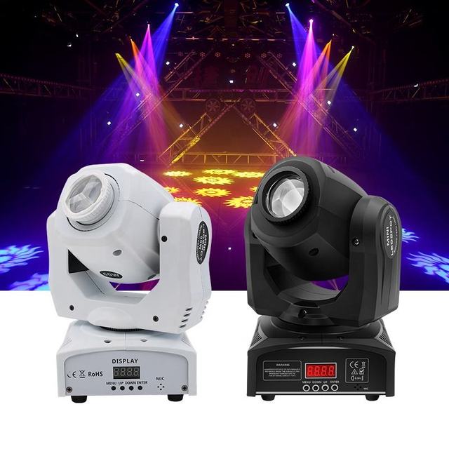 30w/60w/90w Mini Led Dmx Gobo Spot Light Club Dj Stage Lighting Party Led Beam Moving Head Light Stage