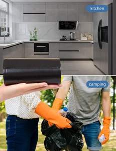 Bolsas de Basura de Plástico, Bolsas de Basura Negras de Alta Resistencia para Construcción, Industria, Jardín, Exteriores y Uso Comercial - Product Image 5