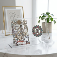 Matériel transparent, étiquettes laser, autocollants anime personnalisés, adaptés aux matériaux de décoration pour les amateurs d'anime, étiquettes personnalisées