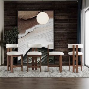 Taburete <span class=keywords><strong>de</strong></span> <span class=keywords><strong>Bar</strong></span> Moderno <span class=keywords><strong>de</strong></span> Madera Maciza con Tapicería <span class=keywords><strong>de</strong></span> Tela, Silla Alta para Hogar, <span class=keywords><strong>Bar</strong></span>, Hotel, Restaurante, Bistro, Cafetería ZN073 - Product Image 4