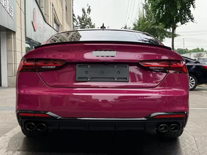 2021 + <span class=keywords><strong>Audi</strong></span> <span class=keywords><strong>A5</strong></span> RS5 voiture diffuseur arrière pare-chocs <span class=keywords><strong>noir</strong></span> brillant <span class=keywords><strong>noir</strong></span> <span class=keywords><strong>mat</strong></span> avec impression par transfert d'eau argent nouvel état mise à niveau - Product Image 2