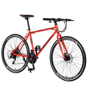 Usine nouveau 700C route gravier <span class=keywords><strong>vélo</strong></span> léger hommes cadre en acier 21 vitesses course alliage de magnésium jante en aluminium fourche frein à disque - Product Image 3