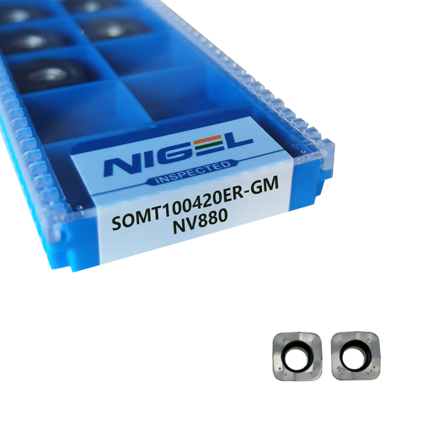 Nigel High Precision SOMT100420ER-GM Milling Inserts Coated CNC Lathe Turning Tools for Machines Good Quality