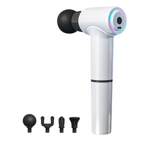 多機能ブラシモーター搭載、男女兼用改造ヘッド、伸縮式延長スティック付き - フィットネス補助筋膜ガン（治療用） - Product Image 2