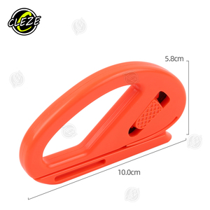 CLEZE outil d'emballage de voiture fenêtre teinte coupe-papier vinyle Wrap sécurité Film outils de coupe - Product Image 3
