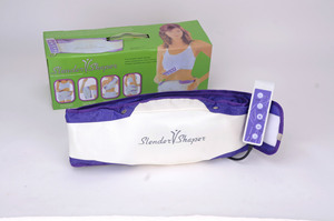 Leistungs starker abnehmender elektrischer Heiz massage gürtel Starke Vibrations-Fitness für Taillen anwendungen Hochwertige Massage - Product Image 3